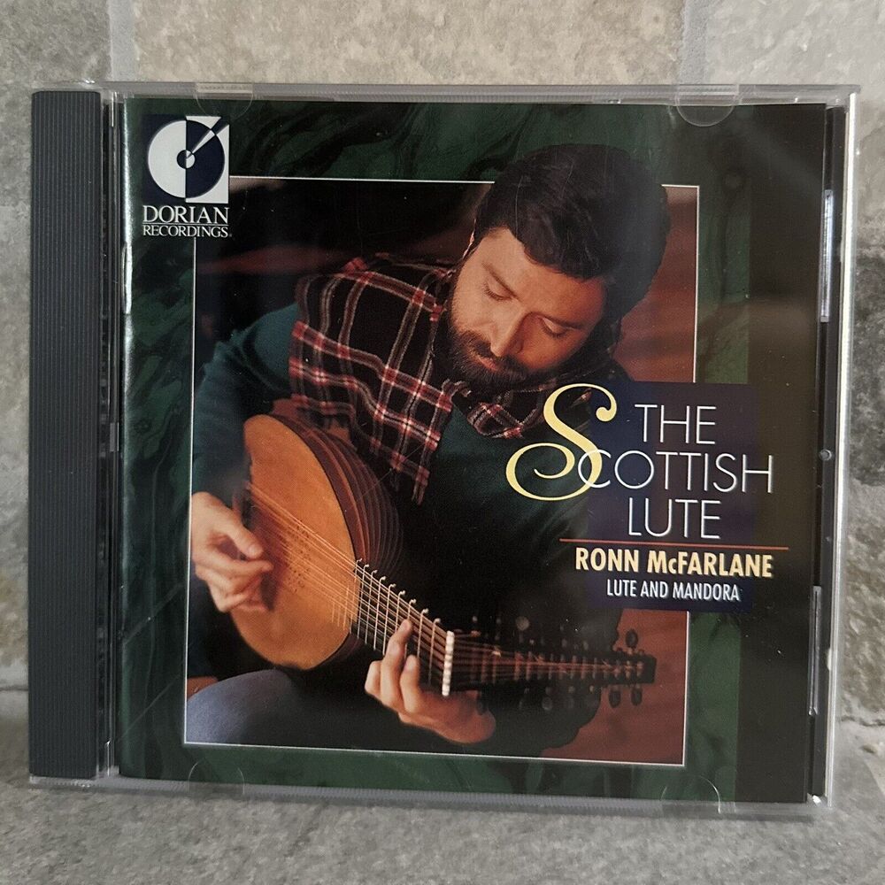 The Scottish Lute CD Ronn McFarlane Mandora 56 Songs Skene Straloch Rowallen